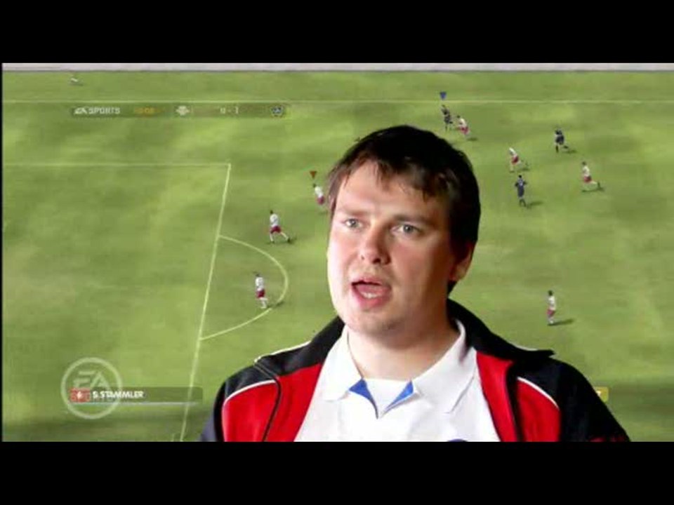 FIFA 08 : John Booth au micro