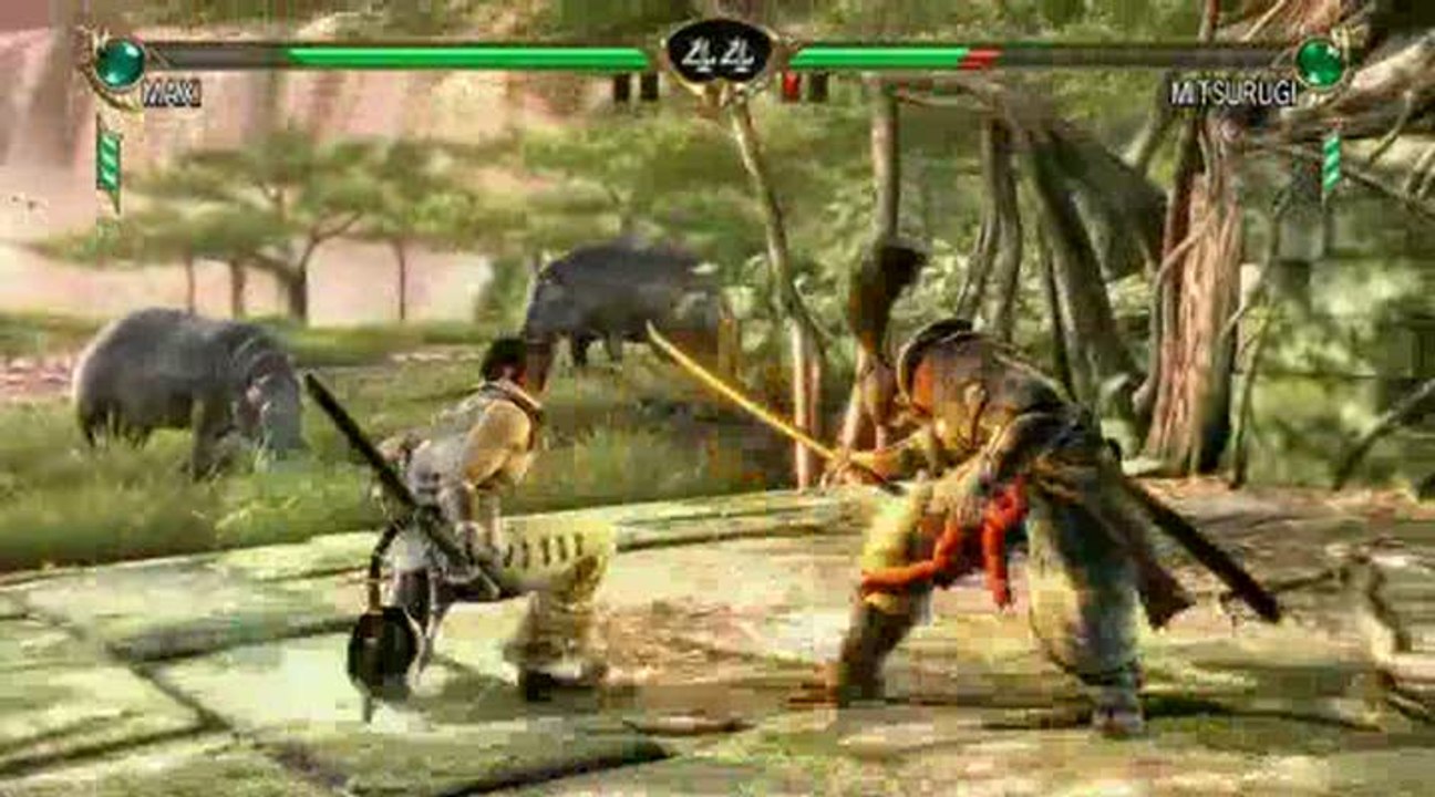 SoulCalibur IV : E3 2008 : Maxi Vs Mitsurugi