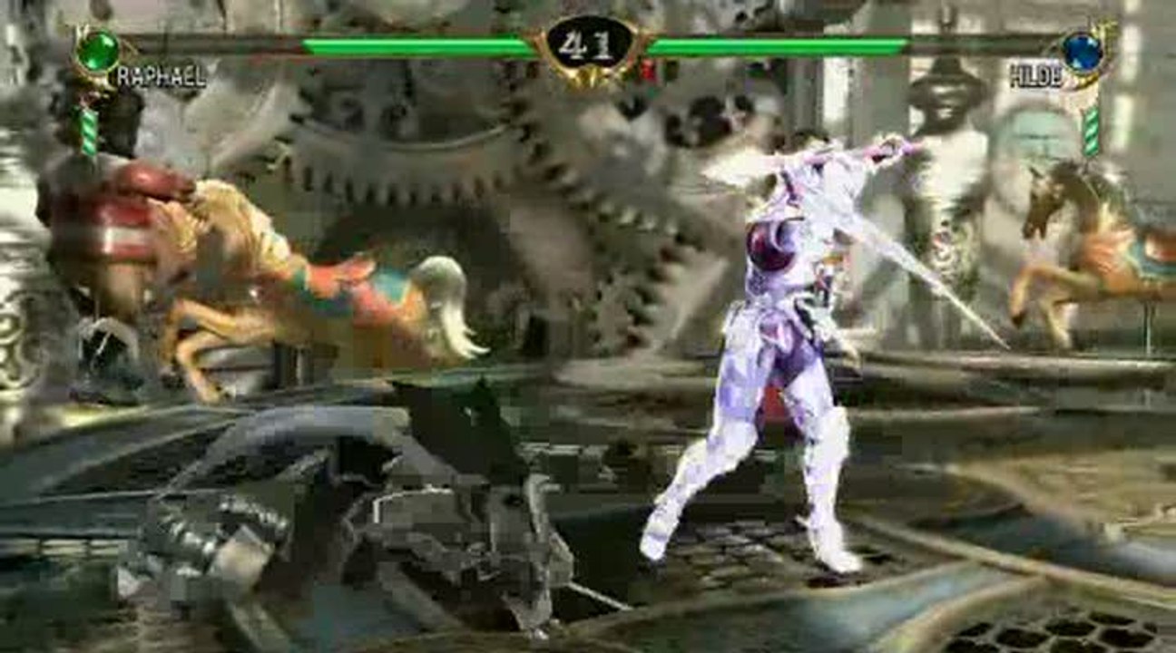 SoulCalibur IV : E3 2008 : Raphael vs Hilde