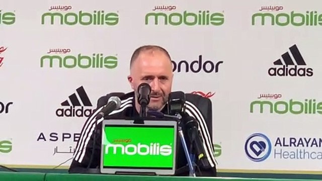 La sortie absolument tragique de Djamel Belmadi en conférence de presse !