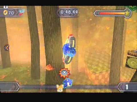 Sonic Rivals 2 : Sonic Vs Knuckles