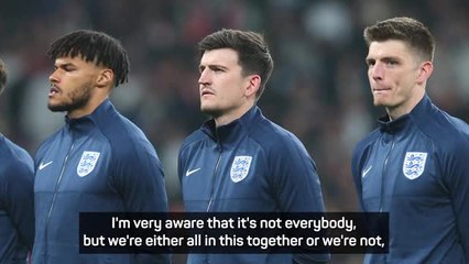 Download Video: Southgate and Grealish condemn 'ridiculous' Maguire boos