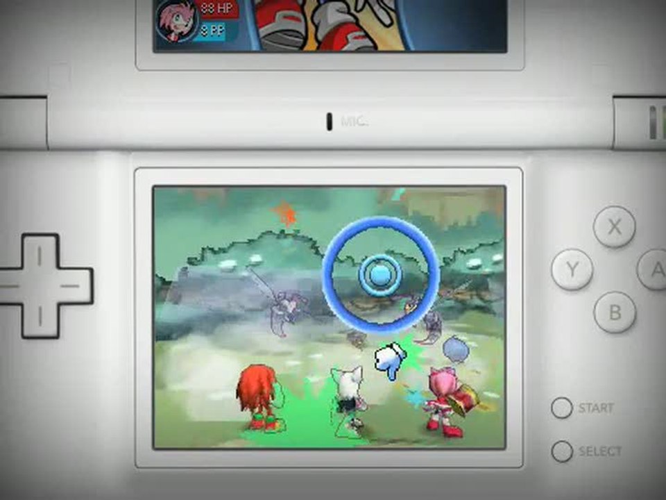 Sonic Chronicles : La Confrérie des Ténèbres : Sonic & Knuckles