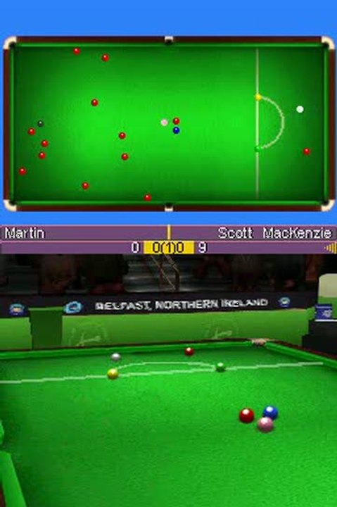 World Snooker Championship Season 2007-08 : Gameplay