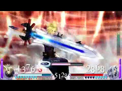 Dissidia : Final Fantasy : Cloud vs Sephiroth