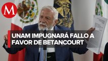 UNAM reincorporará a López Betancourt a Consejo Técnico tras orden de juez; impugnará fallo