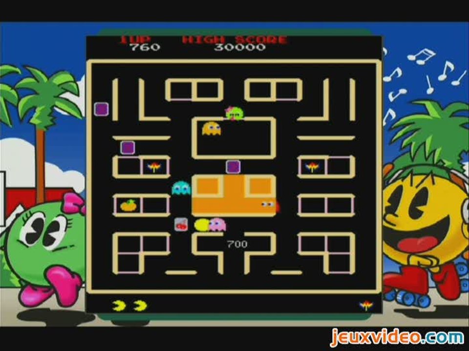 Namco Museum Remix : Nostalgie rétro
