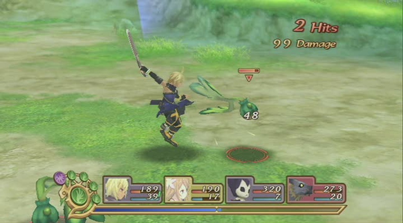 Tales of Symphonia : Dawn of the New World : E3 2008 : Gameplay