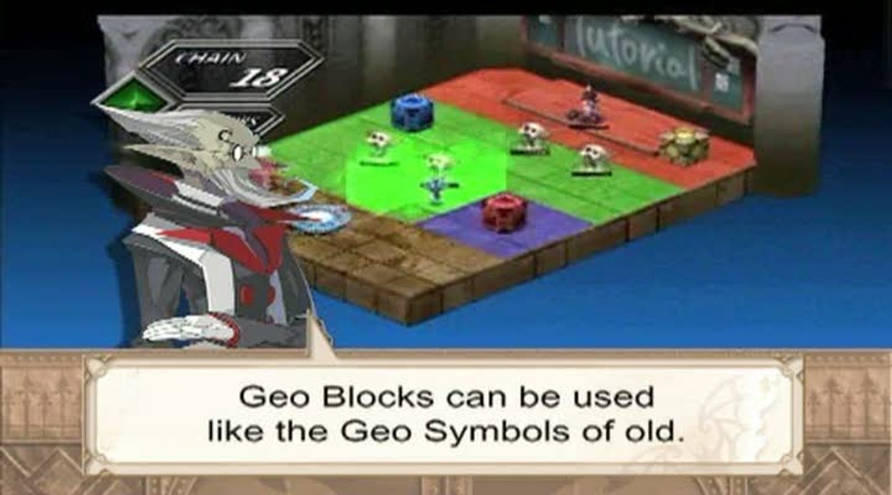 Disgaea 3 : Absence of Justice : Tutoriel : Les Geo Blocks