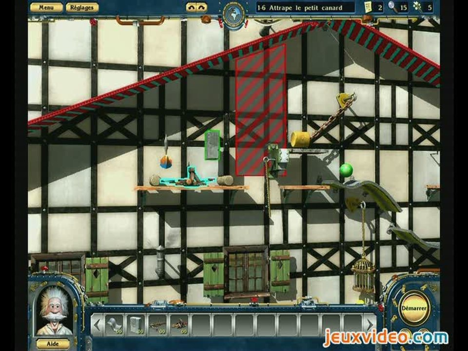 Crazy Machines 2 : Le canard