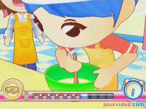 Cooking Mama 2 : Tous à Table ! : La préparation des cookies