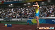 Beijing 2008 : Le Jeu Vidéo Officiel des Jeux Olympiques : Javelot, anneaux, 100m, saut en longueur