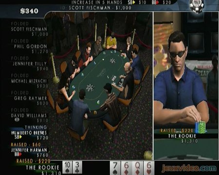 World Series of Poker 2008 : Battle for the Bracelets : Coup de bluff !