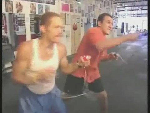 Victorious Boxers Challenge : Boxe virtuelle, boxeurs réels