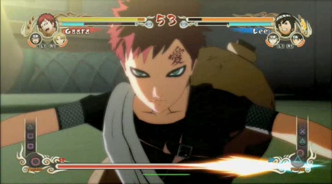 Naruto : Ultimate Ninja Storm : Finish de Gaara