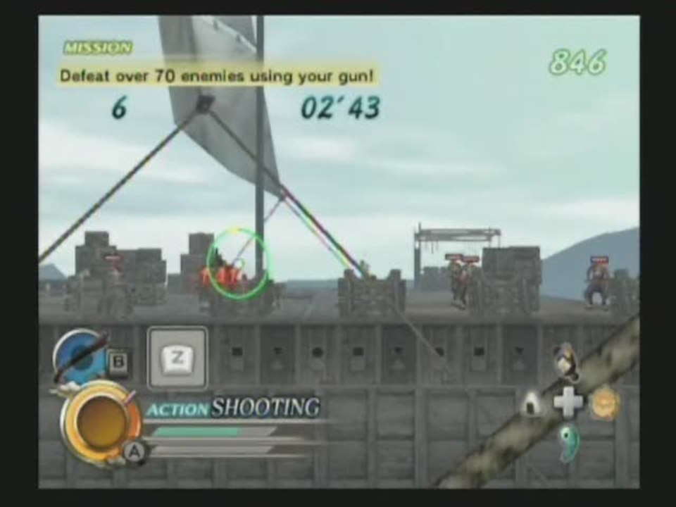 Samurai Warriors : Katana : Armes à feu