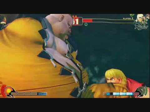 Street Fighter IV : Ken Vs Rufus