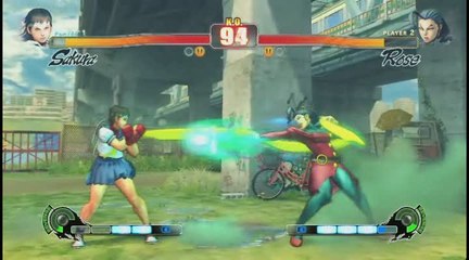 Street Fighter IV : Sakura vs. Rose