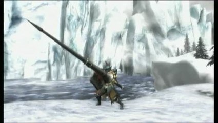 Monster Hunter 3 : La lance rétractable