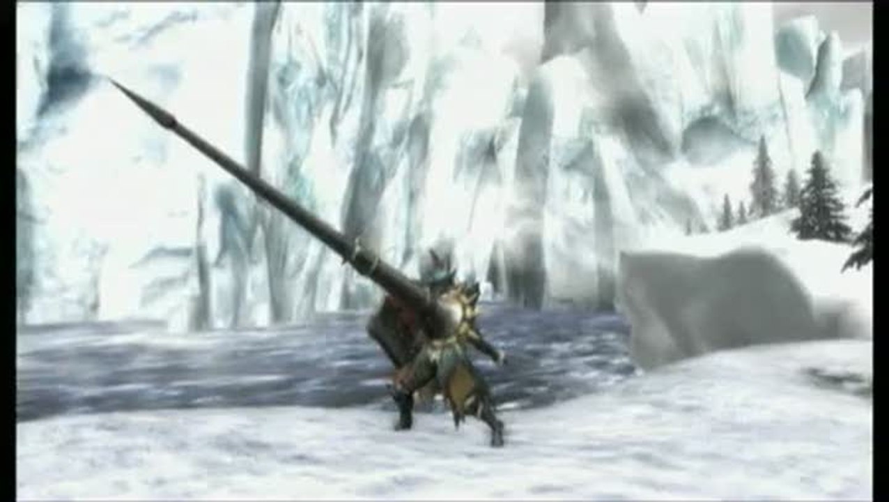 Monster Hunter 3 : La lance rétractable