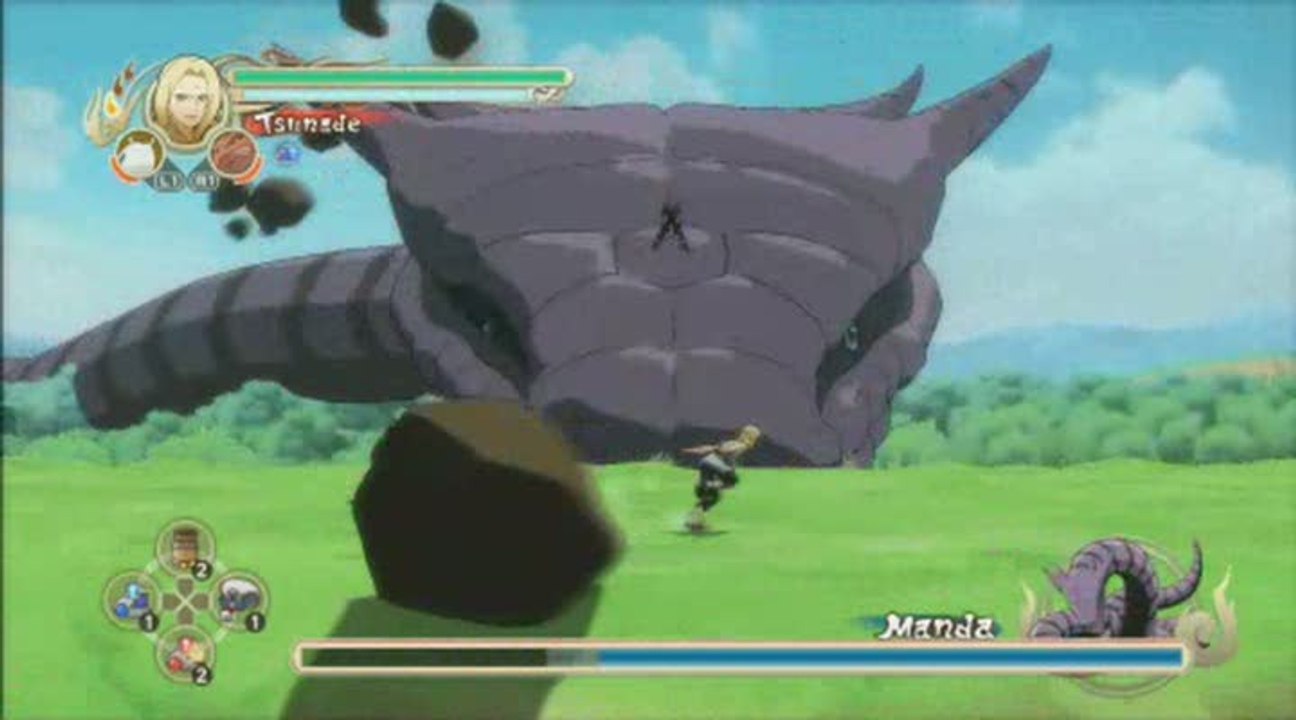 Naruto : Ultimate Ninja Storm : Tsunade Vs Manda