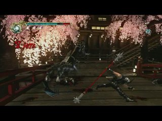 Ninja Gaiden II : Gameplay : bâton lunaire