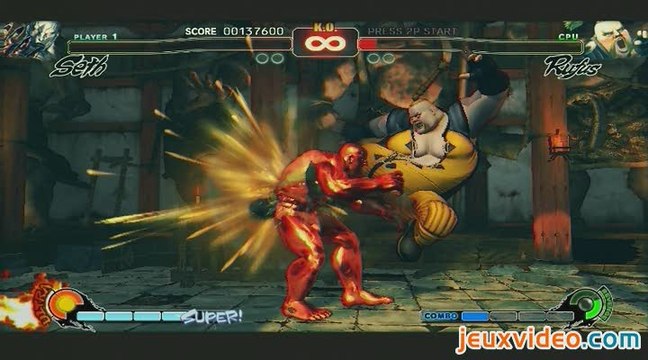 Street Fighter IV : Seth vs Rufus
