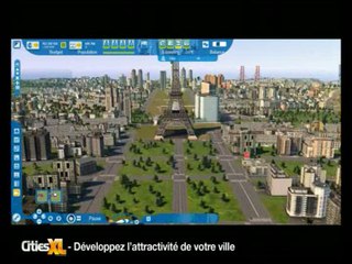 Cities XL : Développez l'attractivité de votre ville