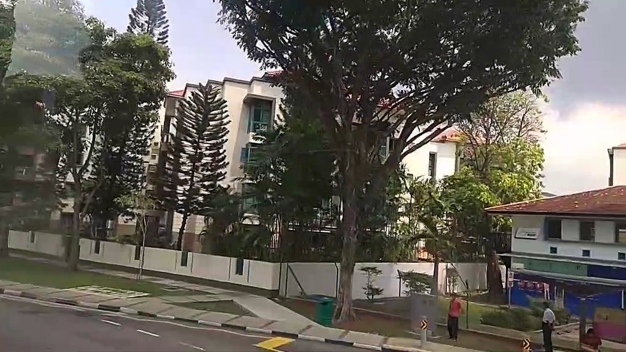 Nice view from bus. East Singapore.