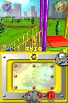 Garfield Gets Real : Garfield trapéziste ?