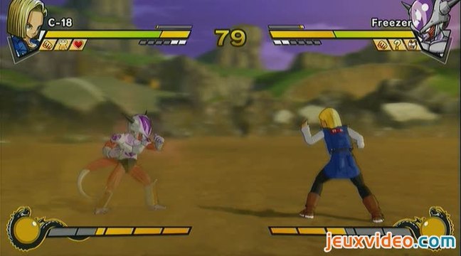 Dragon Ball Z : Burst Limit : C-18 Vs Freezer