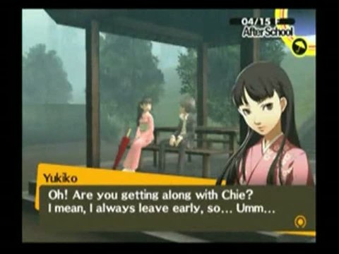 Persona 4 : Yukiko au micro