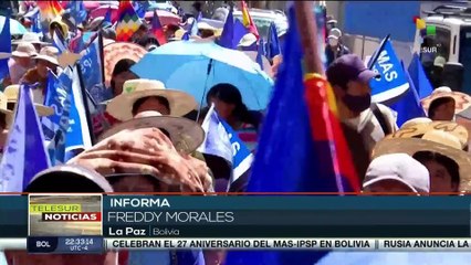 Bolivia: Conmemoran aniversario 27 del Movimiento al Socialismo