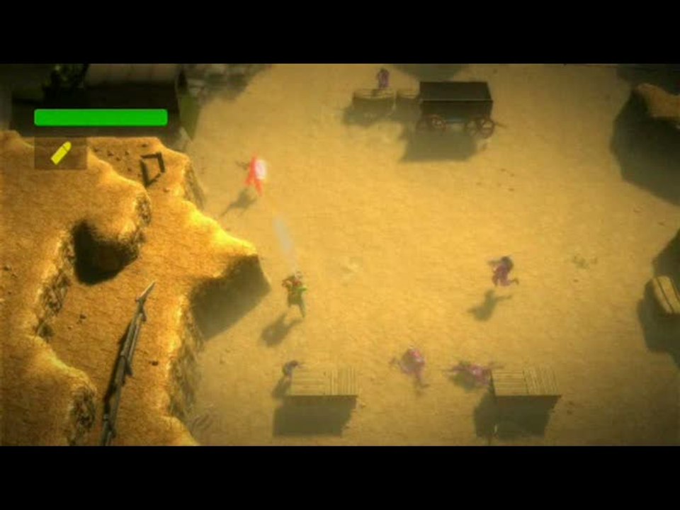 Bionic Commando Rearmed : En vue de dessus