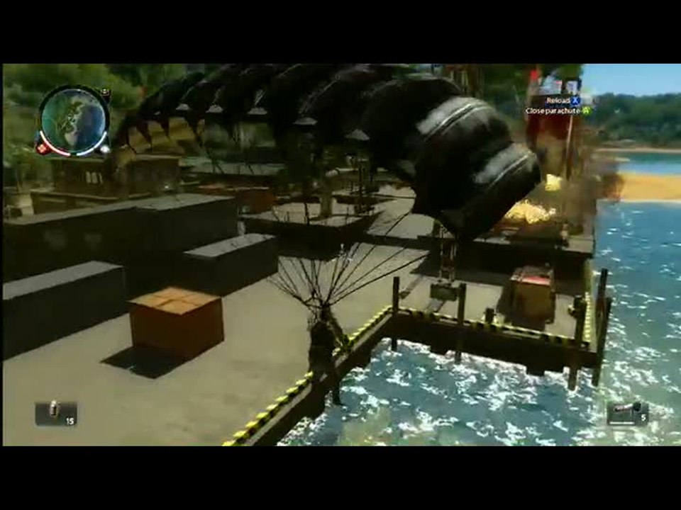 Just Cause 2 : E3 2009 : Gameplay commenté
