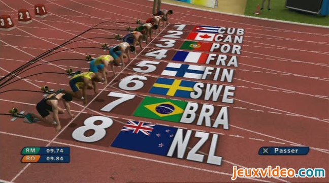 Beijing 2008 : Le Jeu Vidéo Officiel des Jeux Olympiques : 3 épreuves sinon rien