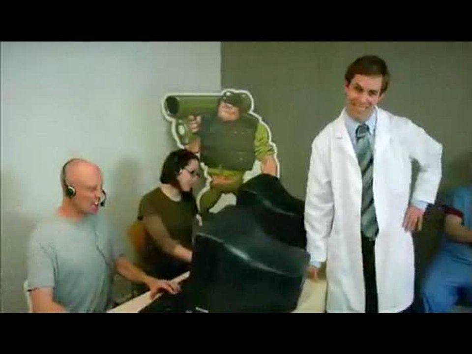 Fireteam Reloaded : Publicité humoristique "Sunny face clinic 1"