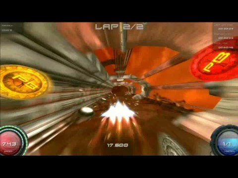 Pyroblazer : Course contre-la-montre