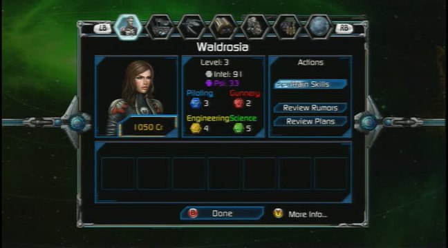 Puzzle Quest : Galactrix : Menus