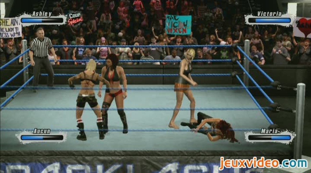 WWE Smackdown vs Raw 2009 : Combat de filles
