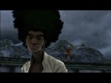 Afro Samurai : Combat sous la pluie