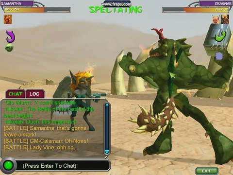 Freaky Creatures : Samantha Vs Draknar