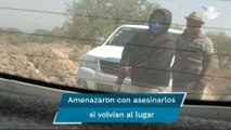 Grupo armado intimida a periodistas de EL UNIVERSAL; los amenazan con prenderles fuego