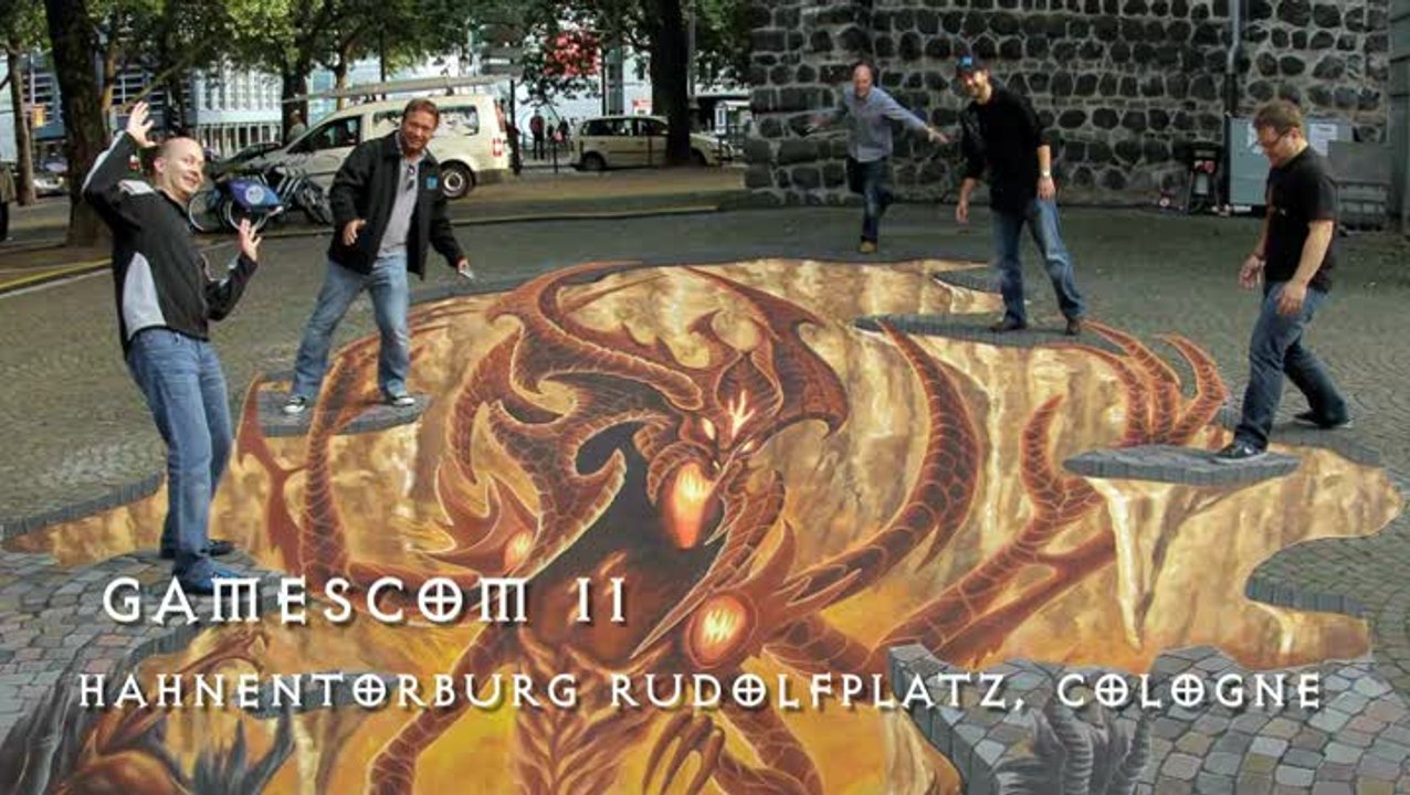 Diablo III : GC 2011 : Street Art