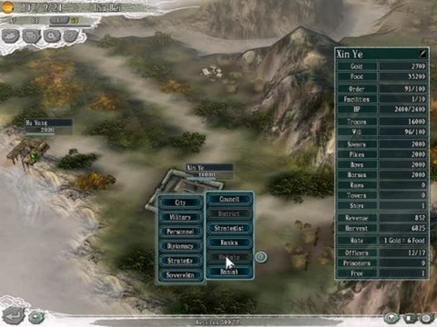 Romance of the Three Kingdoms XI : Gestion militaire