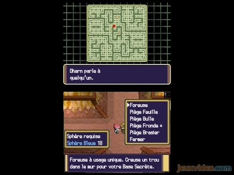 Pokémon Version Platine : Le souterrain