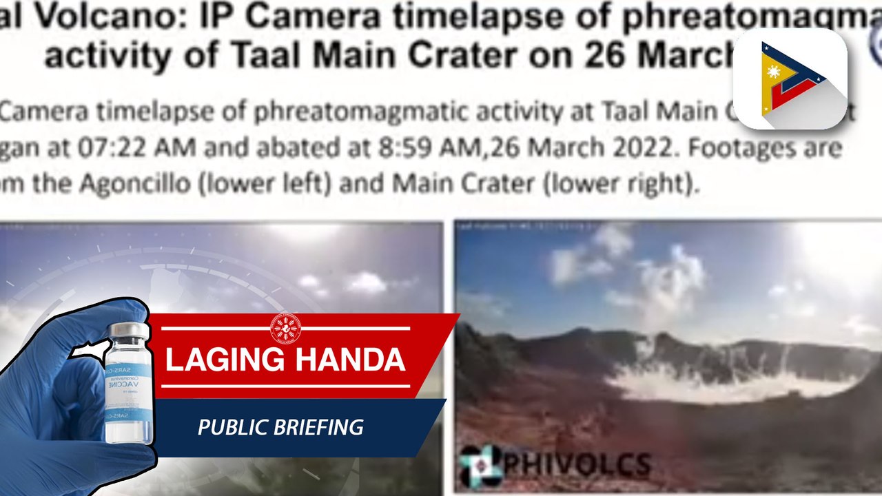 Phivolcs: Bulkang Taal, posibleng ilagay sa Alert Level 2 kung patuloy na hihina ang aktibidad sa loob ng dalawang linggo;