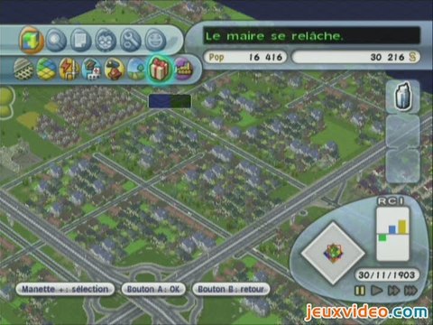 SimCity Creator : SimCity arrive sur Wii
