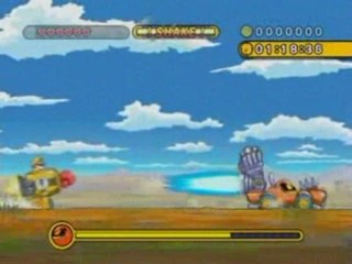 Wario Land : The Shake Dimension : Boss : Hotroderick
