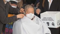 전장연, 지하철 시위 대신 삭발...이준석 향해 '공개 사과' 촉구 / YTN